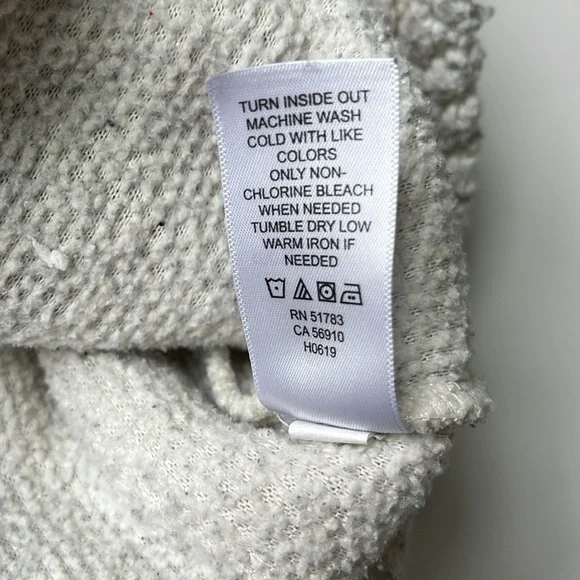 MAURICES Gray and Cream Half Zip Sherpa - Picture 5 of 6